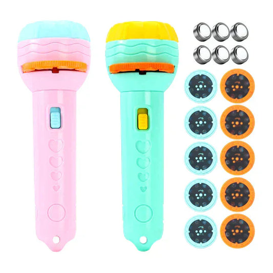 KIDS SLIDE PROJECTOR FLASHLIGHT